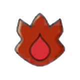 Volcanoey Badge figure