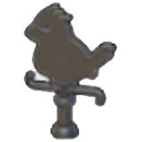Weather vane figure
