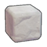 White rock figure
