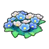 Wildflowers (blue) figure