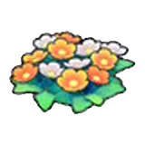 Wildflowers (orange) figure