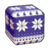 Winter print figure
