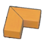 Wooden border (corner) figure