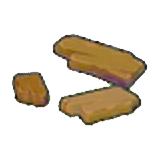 Wood fragments figure