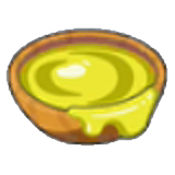 Yellow paint figure