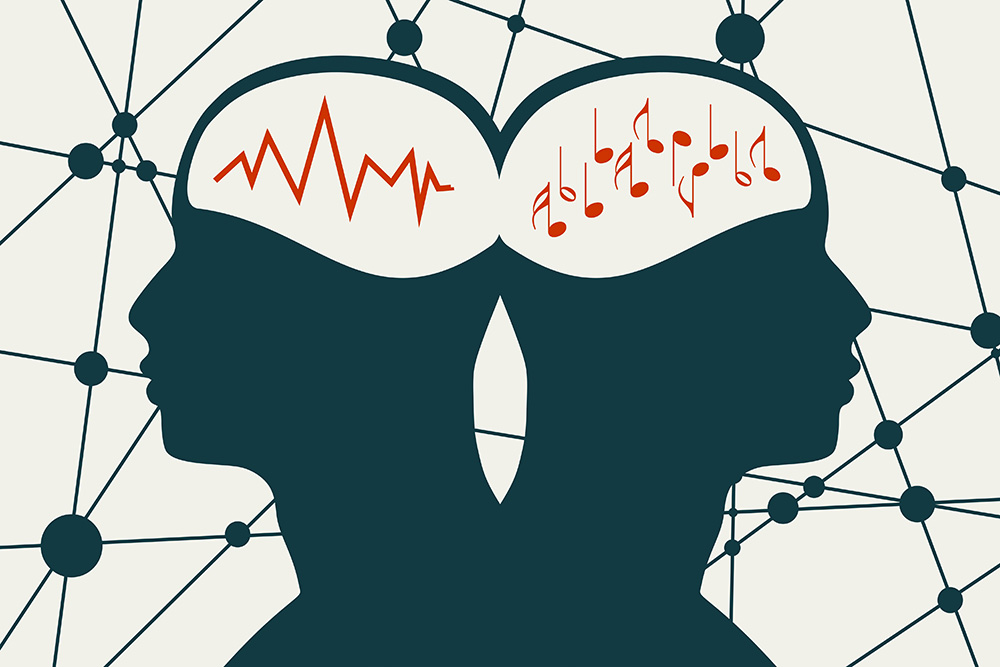 Neural Encoding of Music and Speech